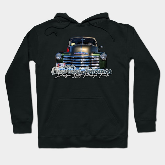 1949 Chevrolet Advance Design 3100 Pickup Truck Hoodie by Gestalt Imagery